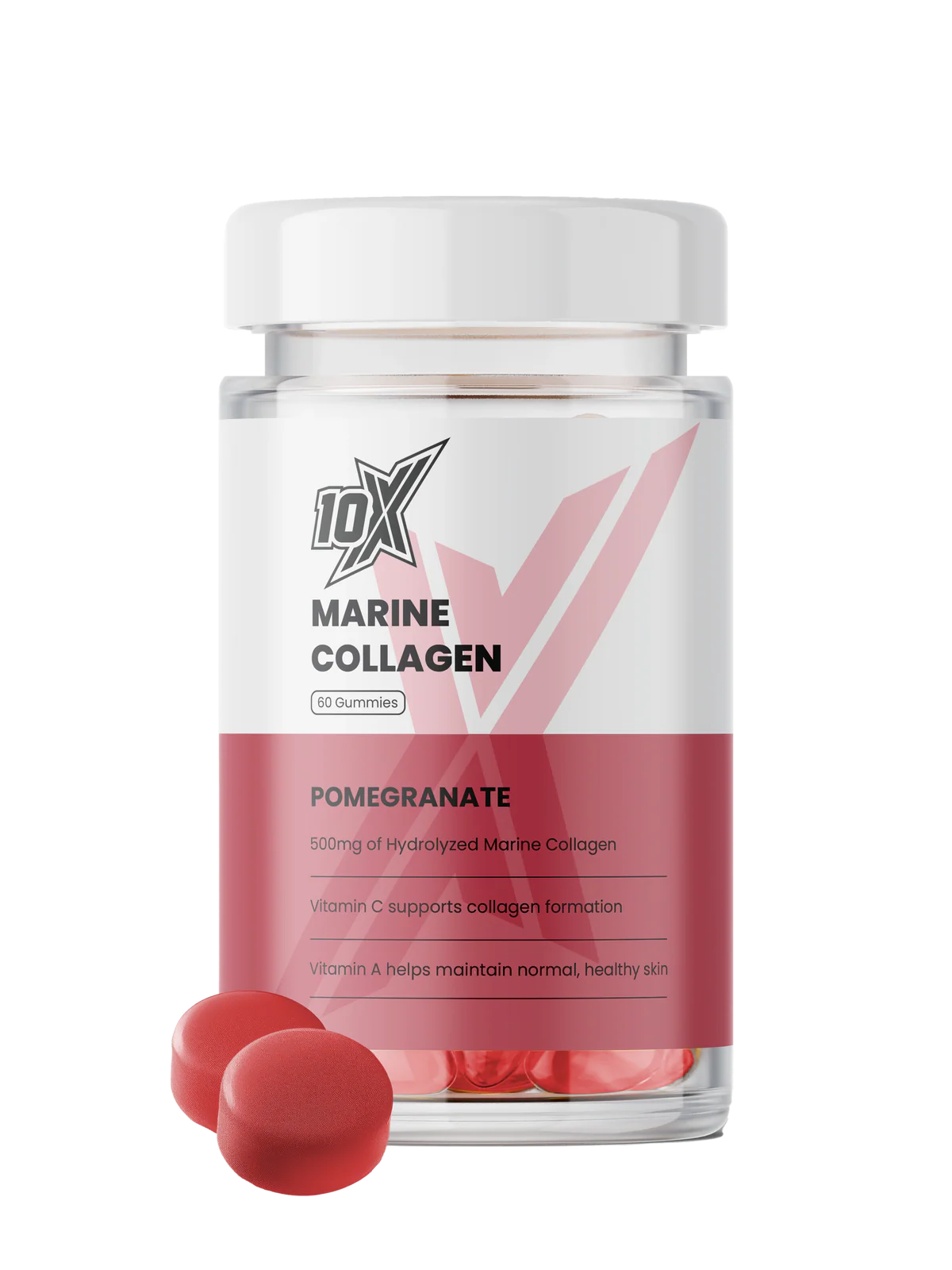 10X - Marine Collagen Gummies - 60 Gummies Supp City