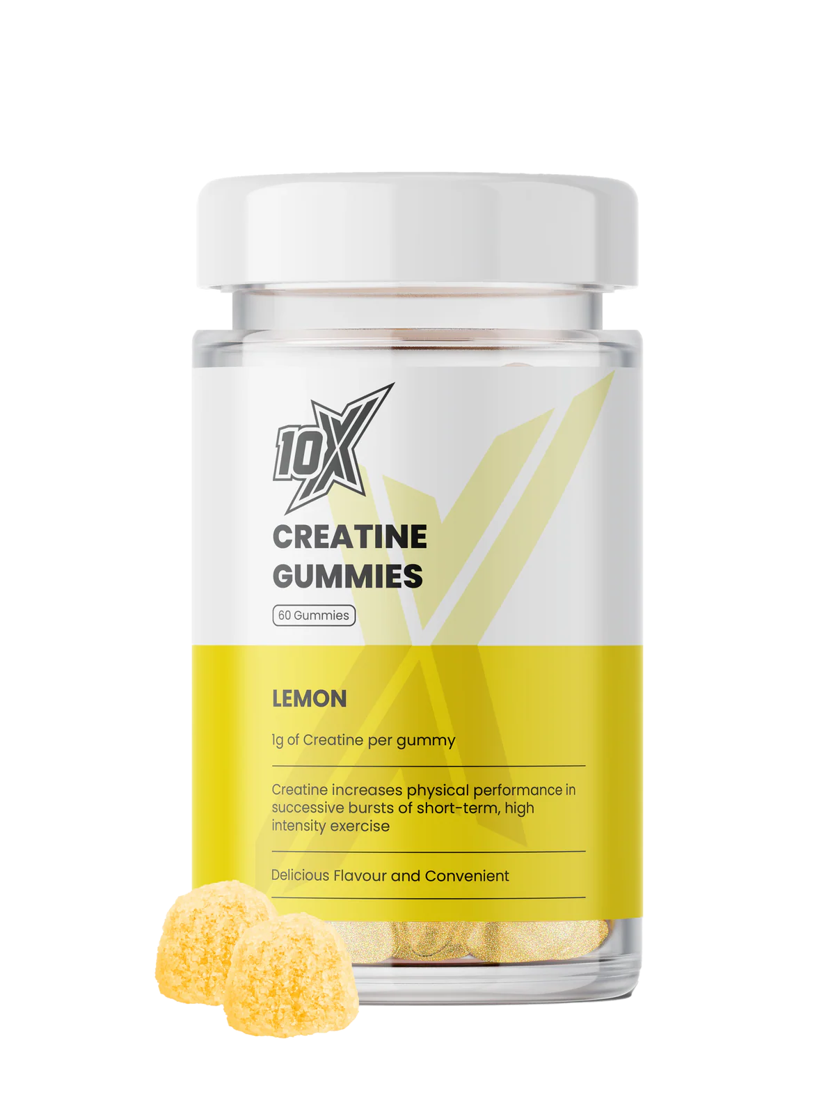 10X - Creatine Gummies - 60 Gummies Supp City