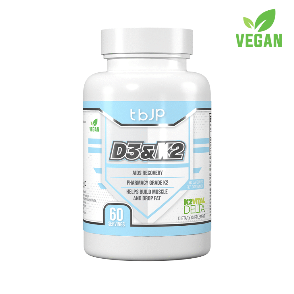 TBJP - Trained by JP  - Vitamine D3K2 - 60 caps Supp City