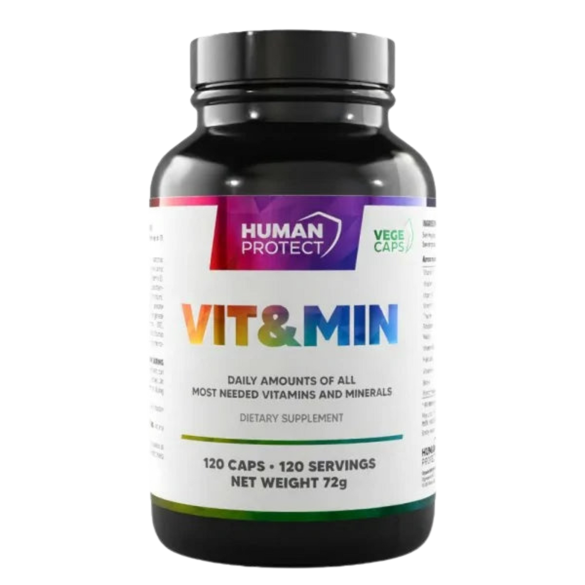 Human Protect - Vit&Min - 120 Caps Supp City
