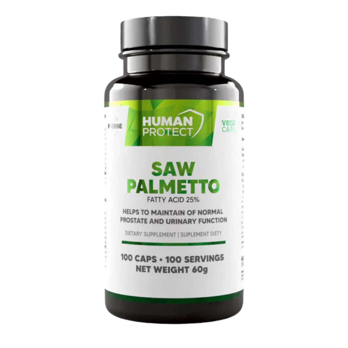 Human Protect - Saw Palmetto 500mg 25% - 100 Caps