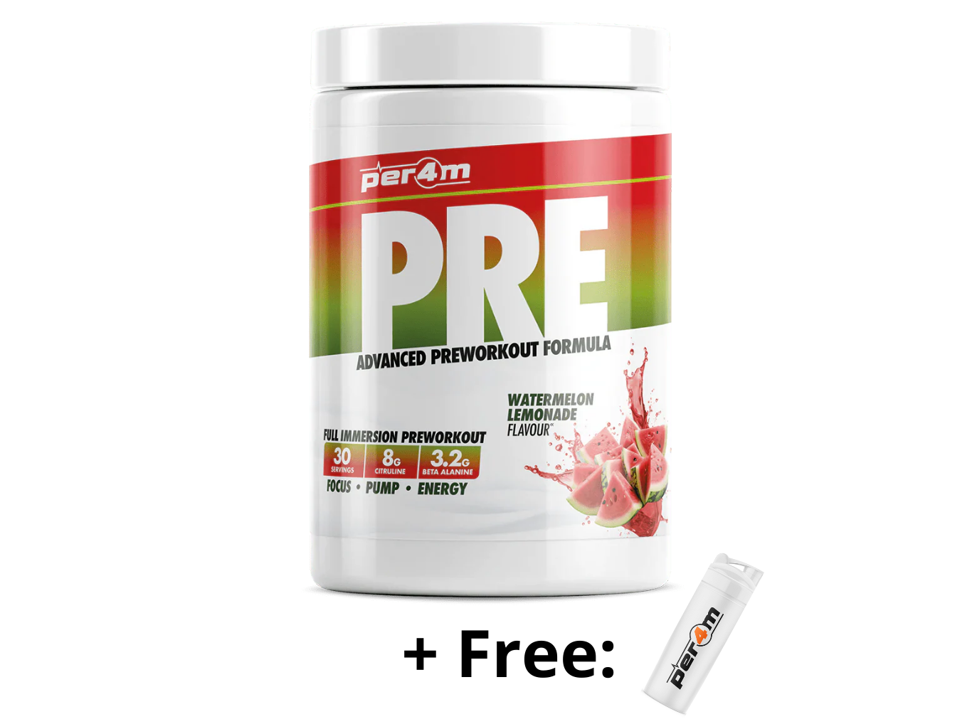 PER4M – Pre - Advanced Preworkout Formula - 570g