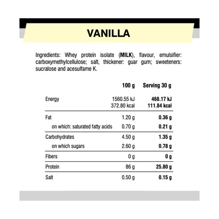 Hype - Whey Isolate - 1800g