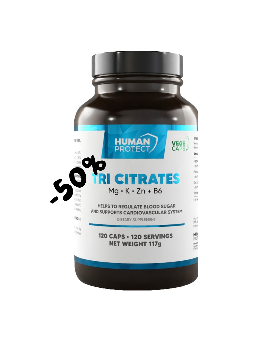 Human Protect - Tri Citrates Complex - 60 Caps My Store