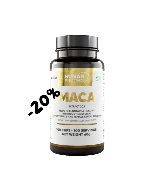 Human Protect - Maca - 100 Caps Supp City