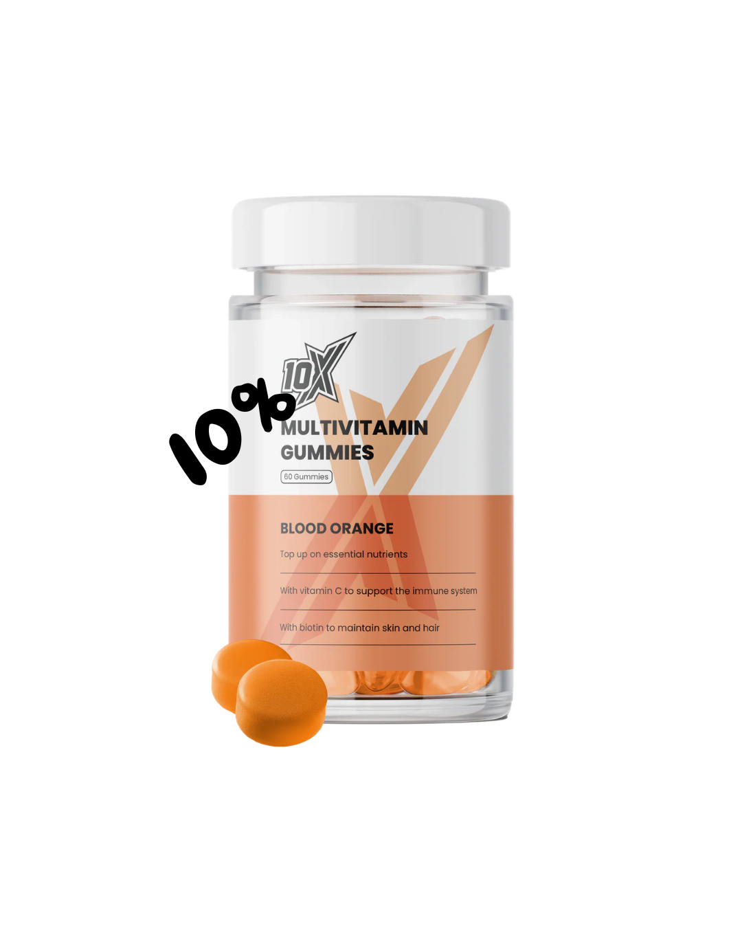 10X - Multivitamin Gummies - 60 Gummies Supp City