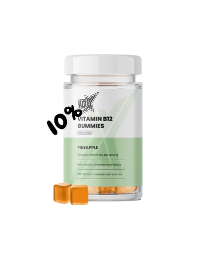 10X - B12 Gummies - 60 Gummies Supp City