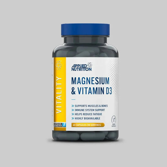 Applied Nutrition  - Magnesium & Vitamin D3 60 caps DSL Global