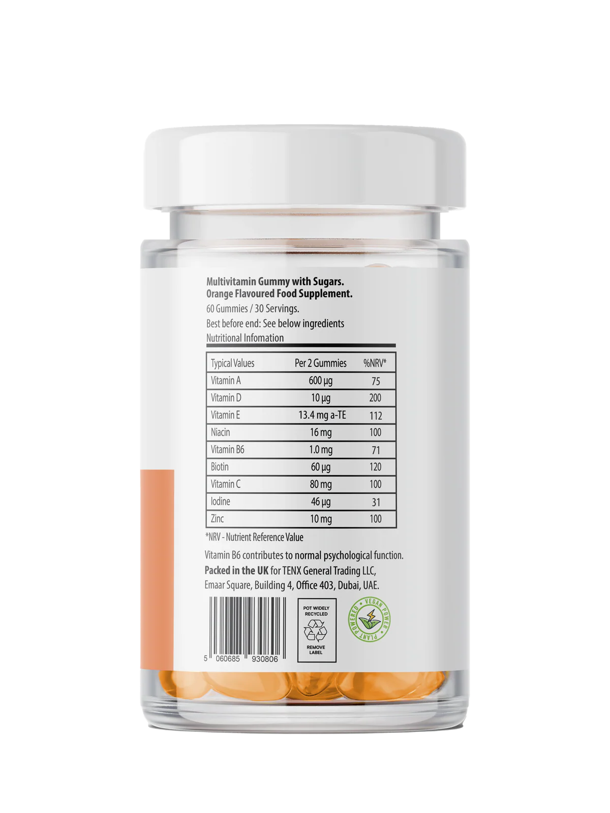 10X - Multivitamin Gummies - 60 Gummies Supp City