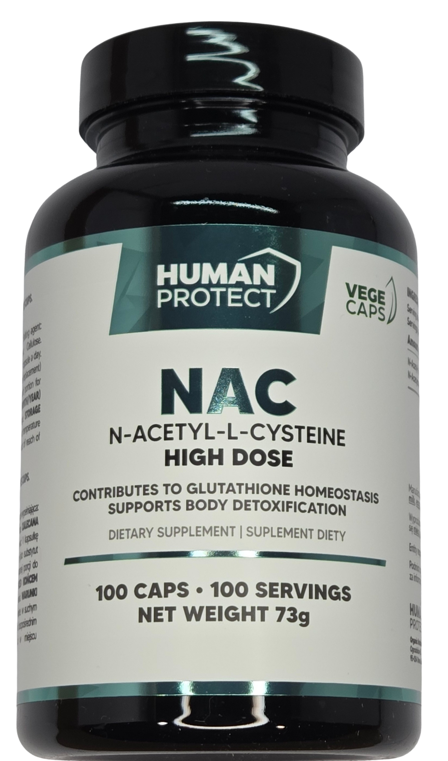 Human Protect - NAC - 100 Caps Supp City
