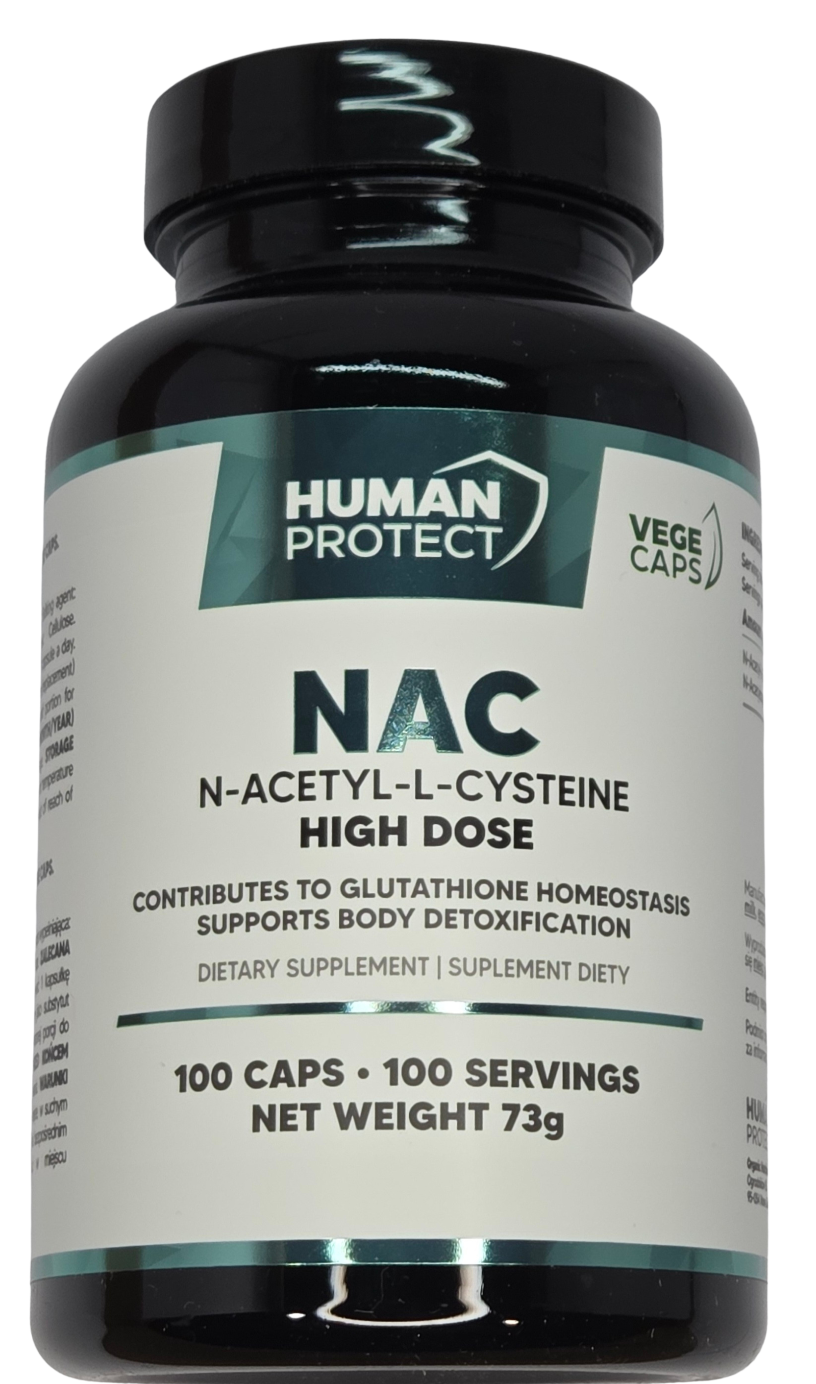Human Protect - NAC - 100 Caps Supp City