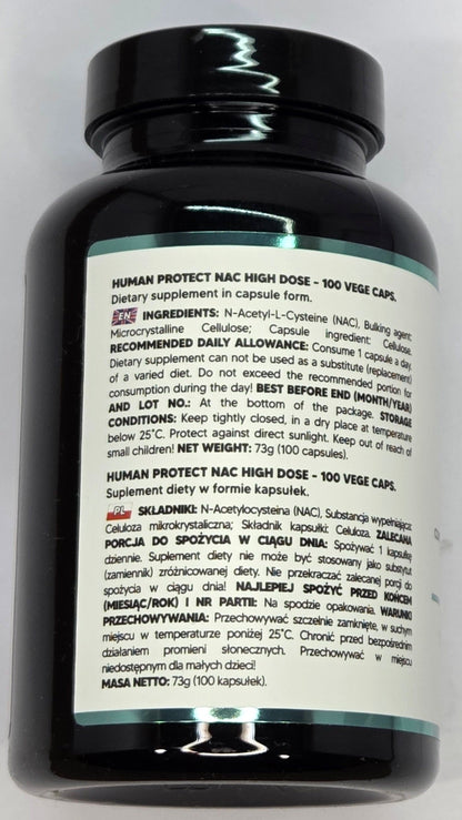 Human Protect - NAC - 100 Caps Supp City