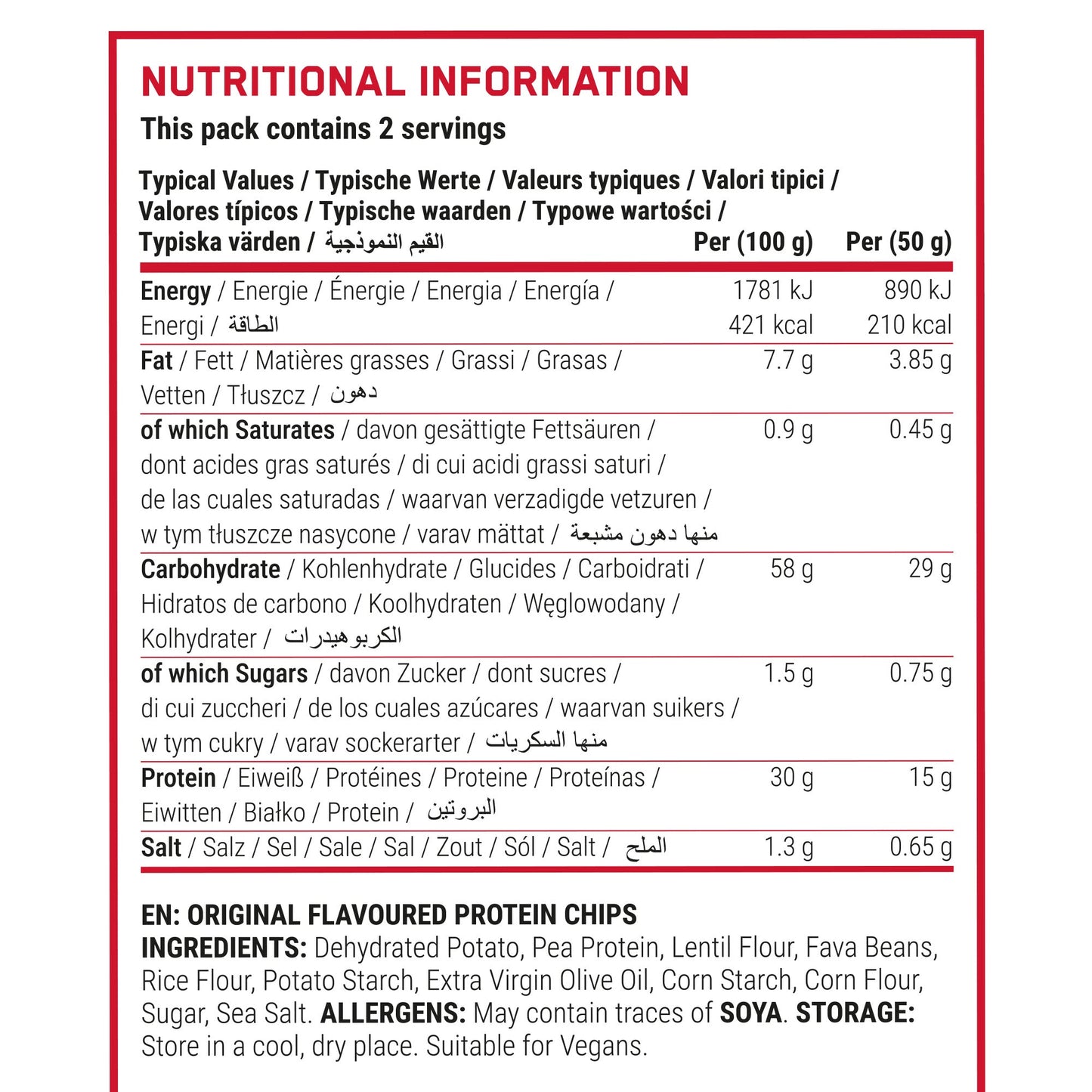 Applied Nutrition - Protein Chips - 50g Supp City