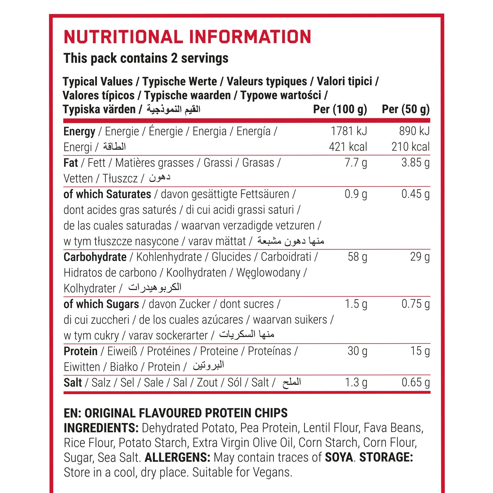 Applied Nutrition - Protein Chips - 50g Supp City