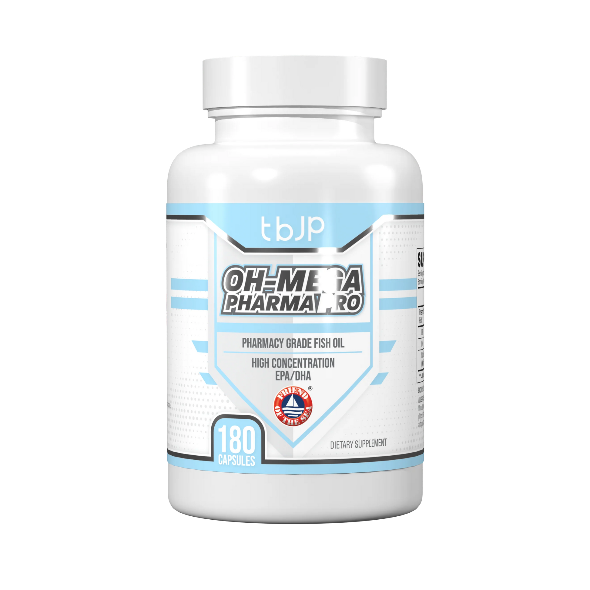 Trained by JP Nutrition – Oh-Mega Pharma Pro - Omega 3 - 180 caps Supp City