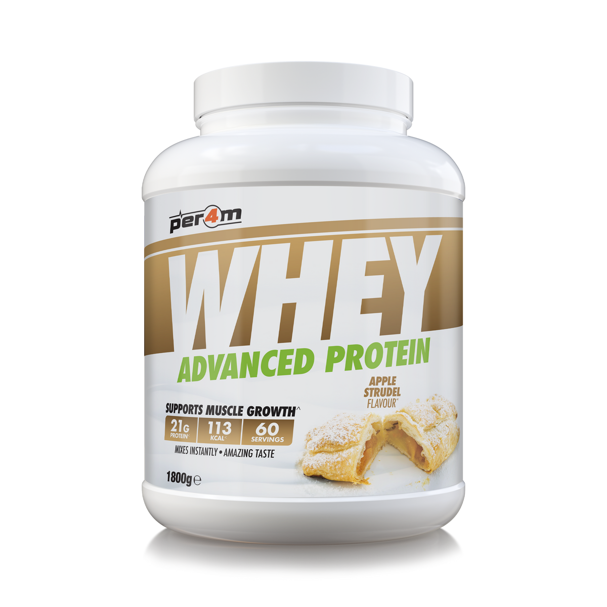Per4m Whey Advanced Protein 1800g Apple Strudel