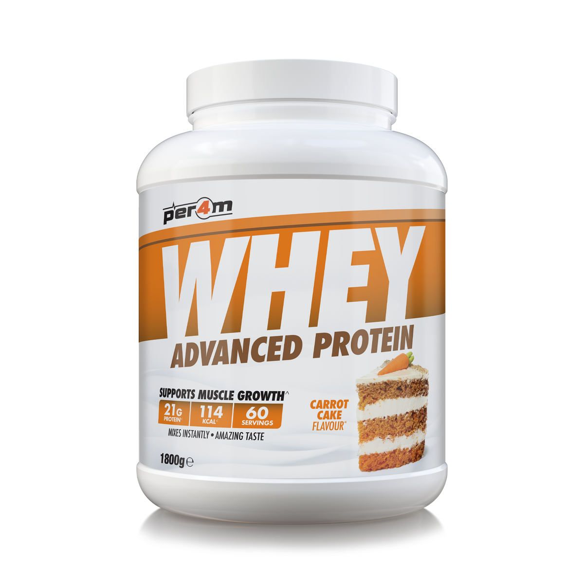 Per4m Whey Advanced Protein 1800g Carrot Cake