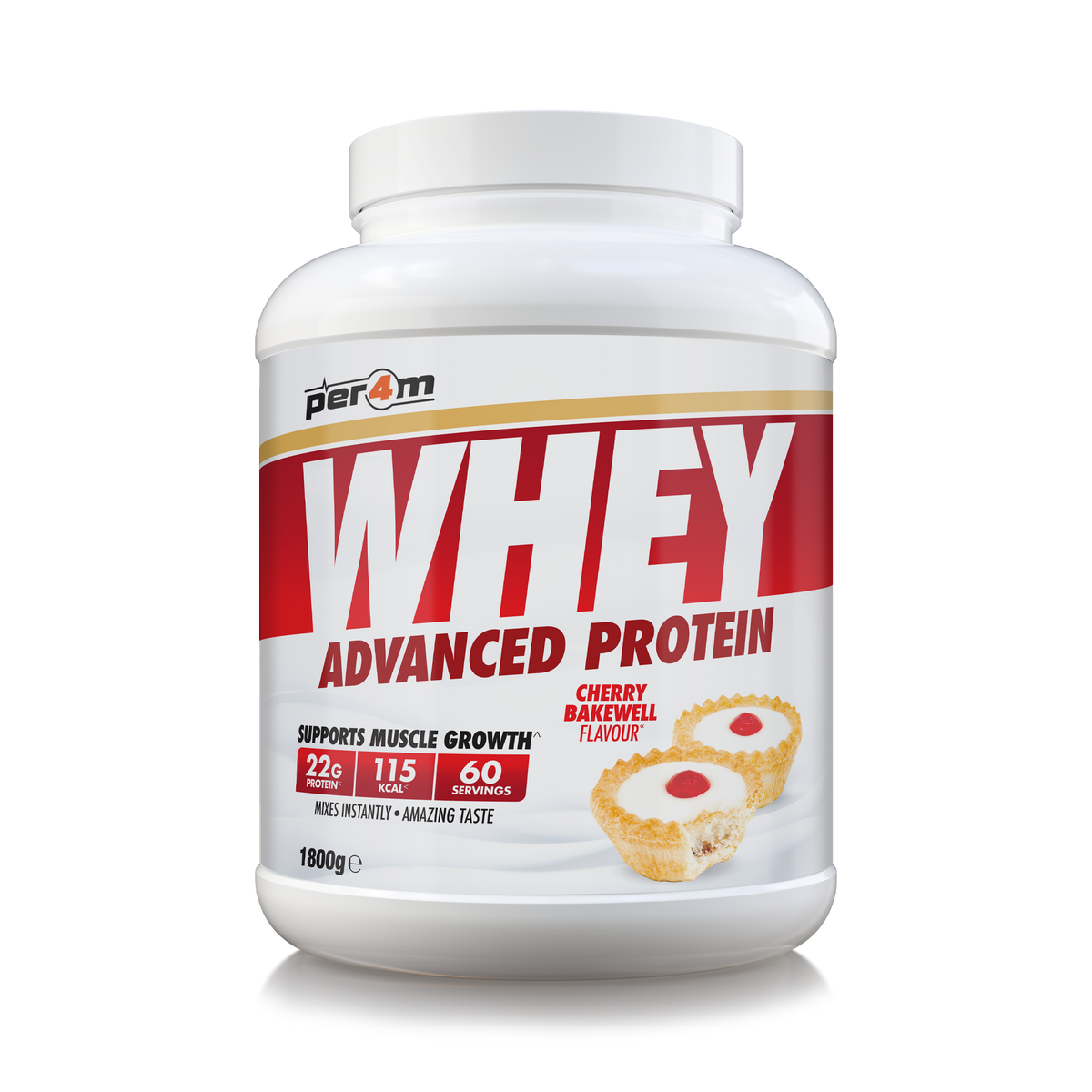 Per4m Whey Advanced Protein 1800g Cherry Bakewell