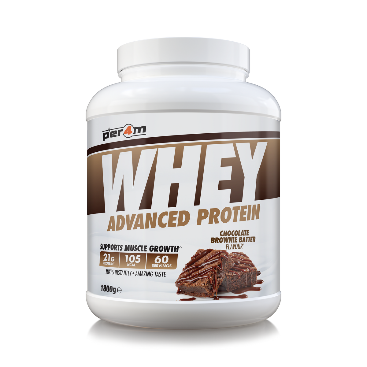 Per4m Whey Advanced Protein 1800g Chocolate Brownie Batter