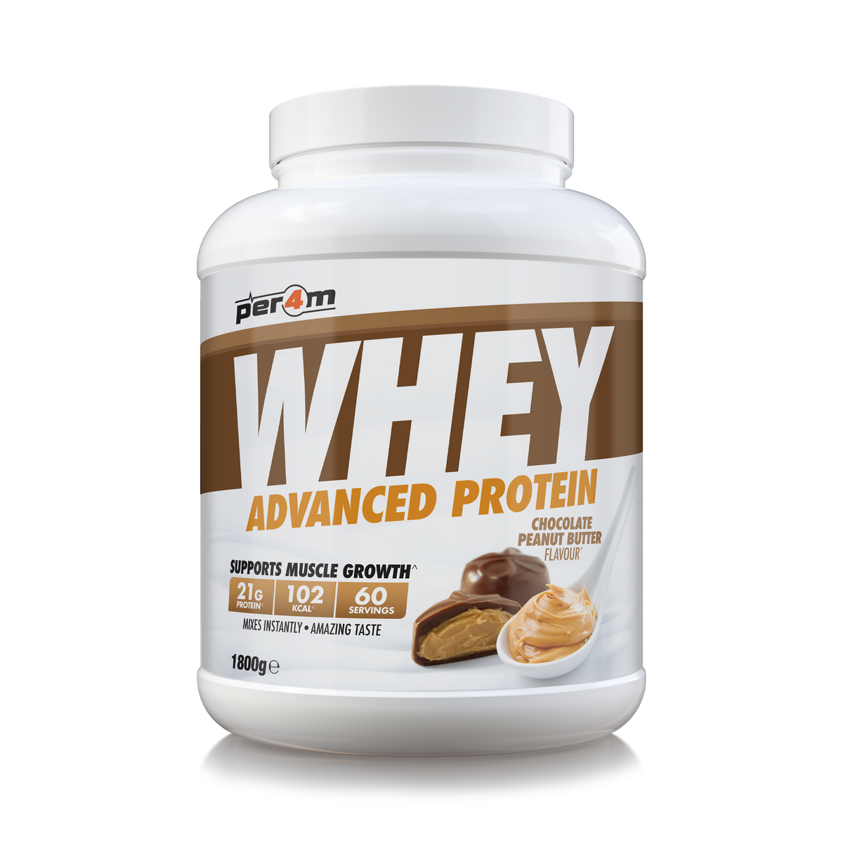 Per4m Whey Advanced Protein 1800g Chocolate Peanut Butter