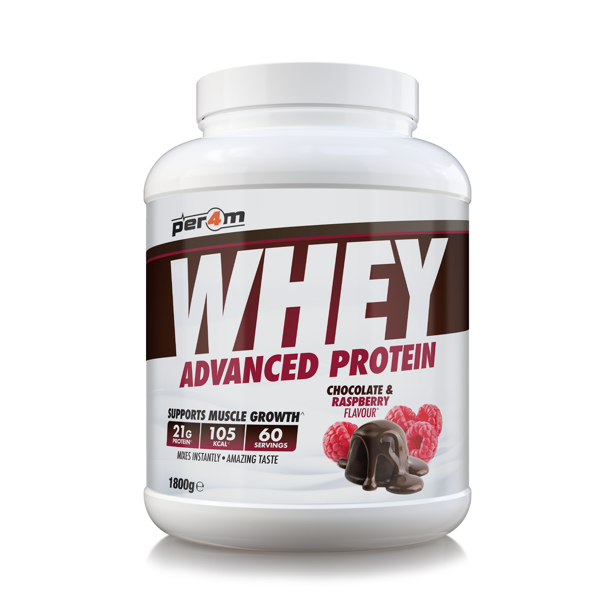 Per4m Whey Advanced Protein 1800g Chocolate Raspberry