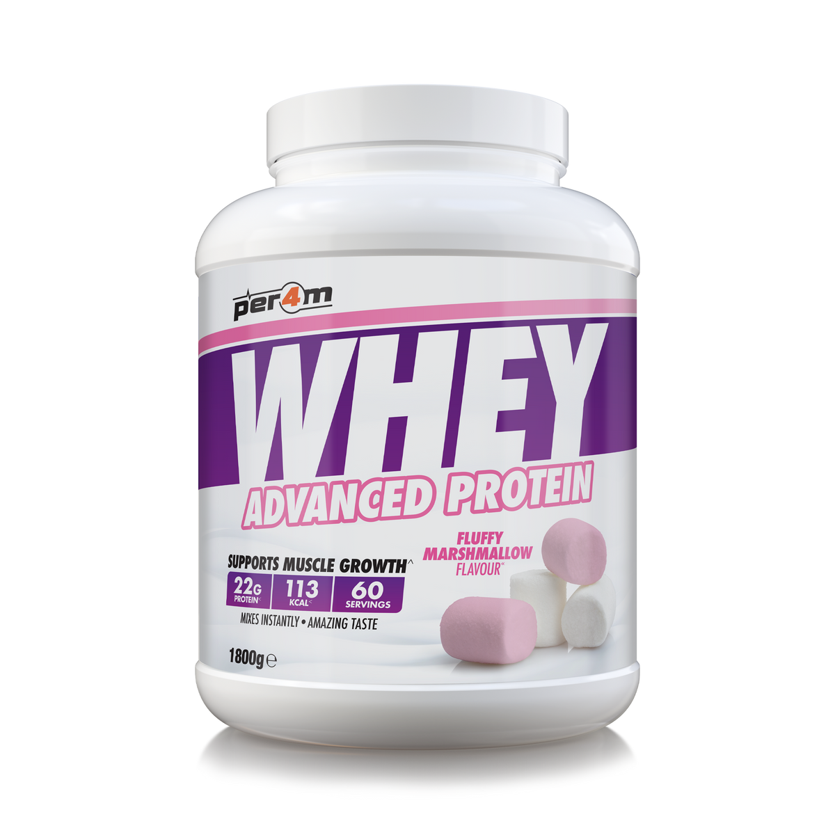 Per4m Whey Advanced Protein 1800g Fluffy Marshmallow