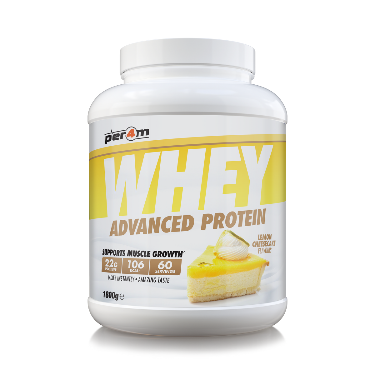 Per4m Whey Advanced Protein 1800g Lemon Cheesecake