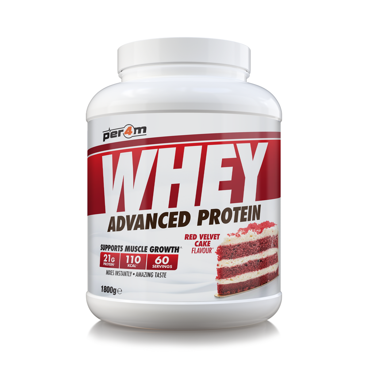 Per4m Whey Advanced Protein 1800g Red Velvet