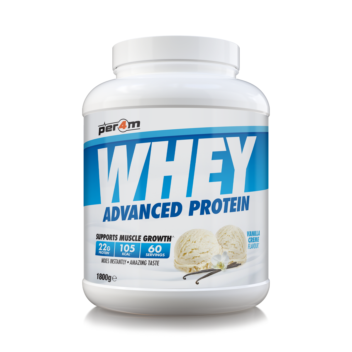 Per4m Whey Advanced Protein 1800g Vanilla Crème