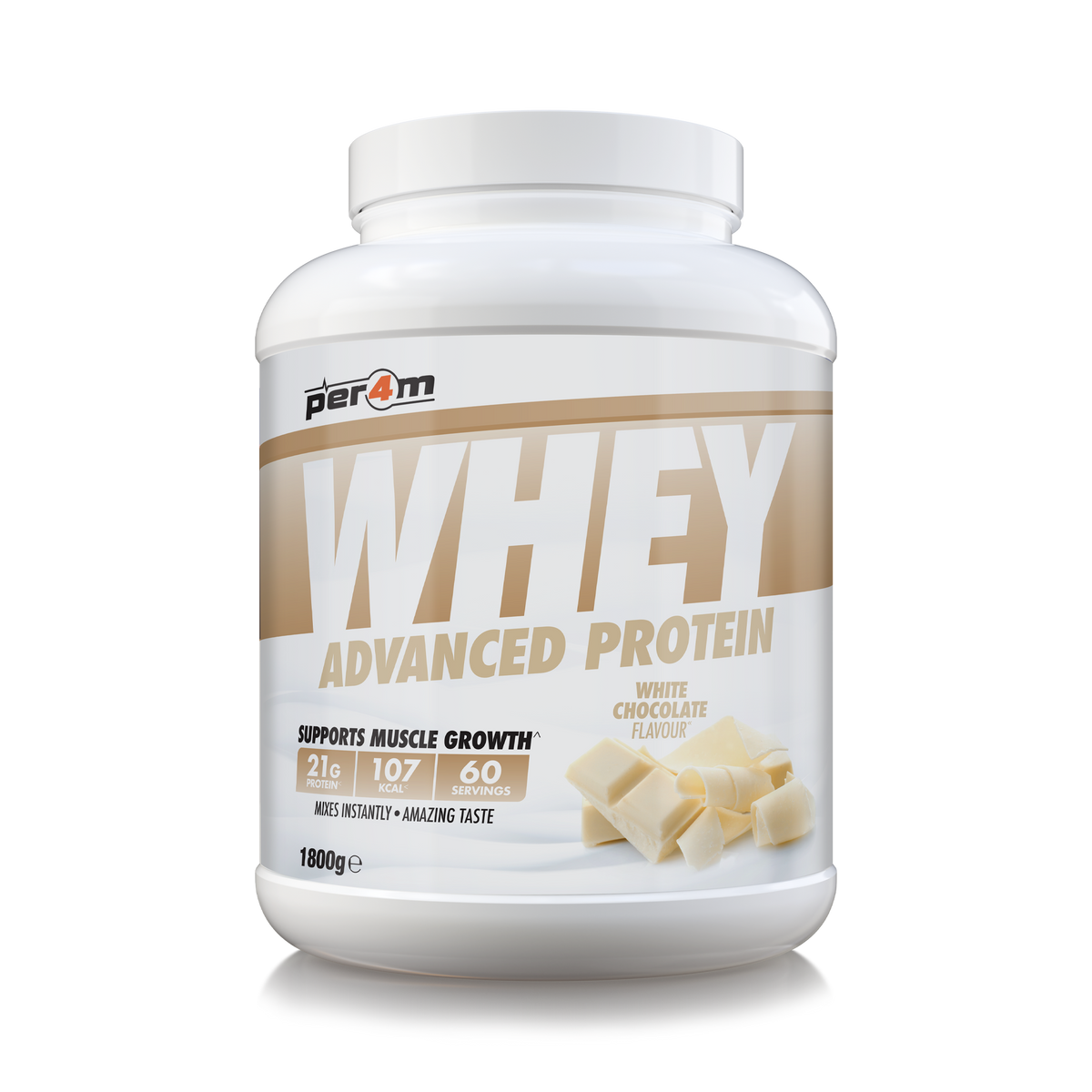 Per4m Whey Advanced Protein 1800g White Chocolate