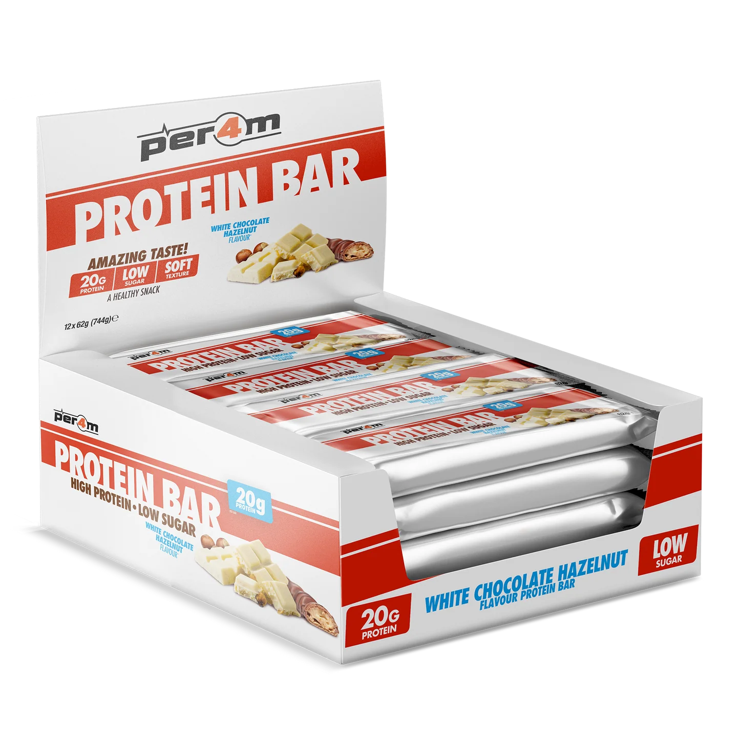 PER4M - Protein Bar - 12 x 62G Supp City