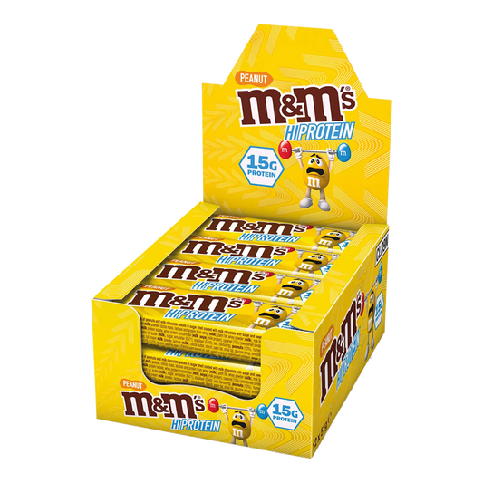 M&M's HiProtein - Peanut - Candy Bar - 12 x 51G