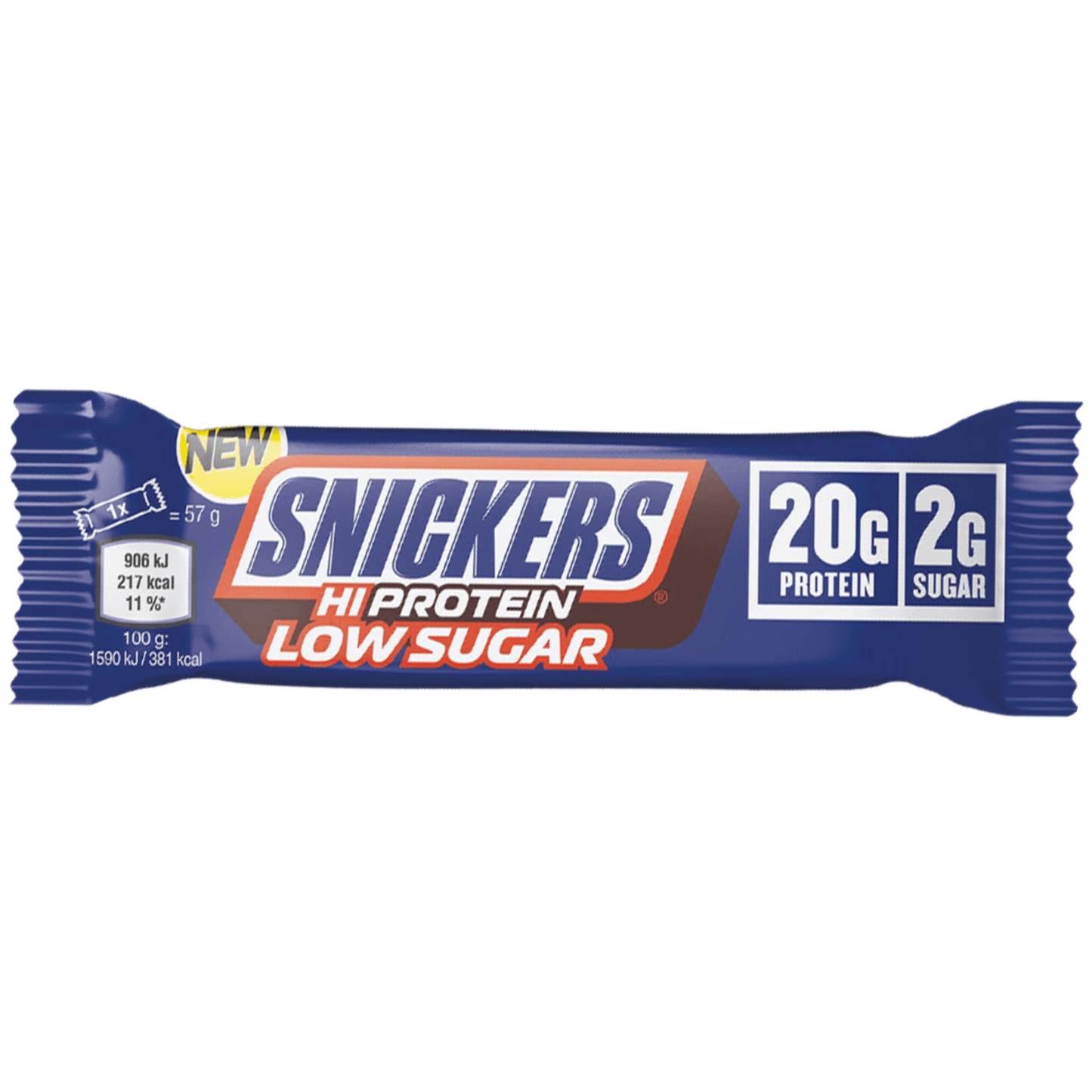 Snickers HiProtein – Wenig Zucker – Schokoriegel – 57 g