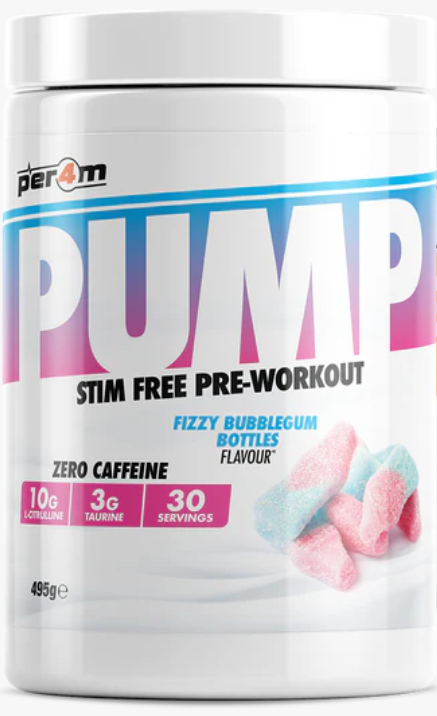 Per4m - Pump Stim Free Pre Workout met Glycersize Supp City