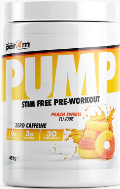 Per4m - Pump Stim Free Pre Workout met Glycersize Supp City