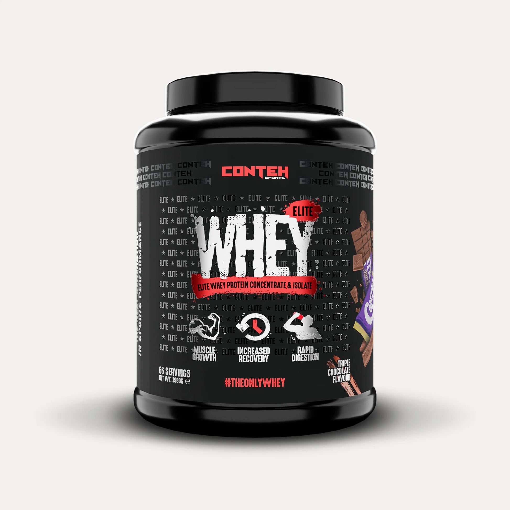 Conteh Sports – WHEY ELITE PROTEIN – 1980g Supp City