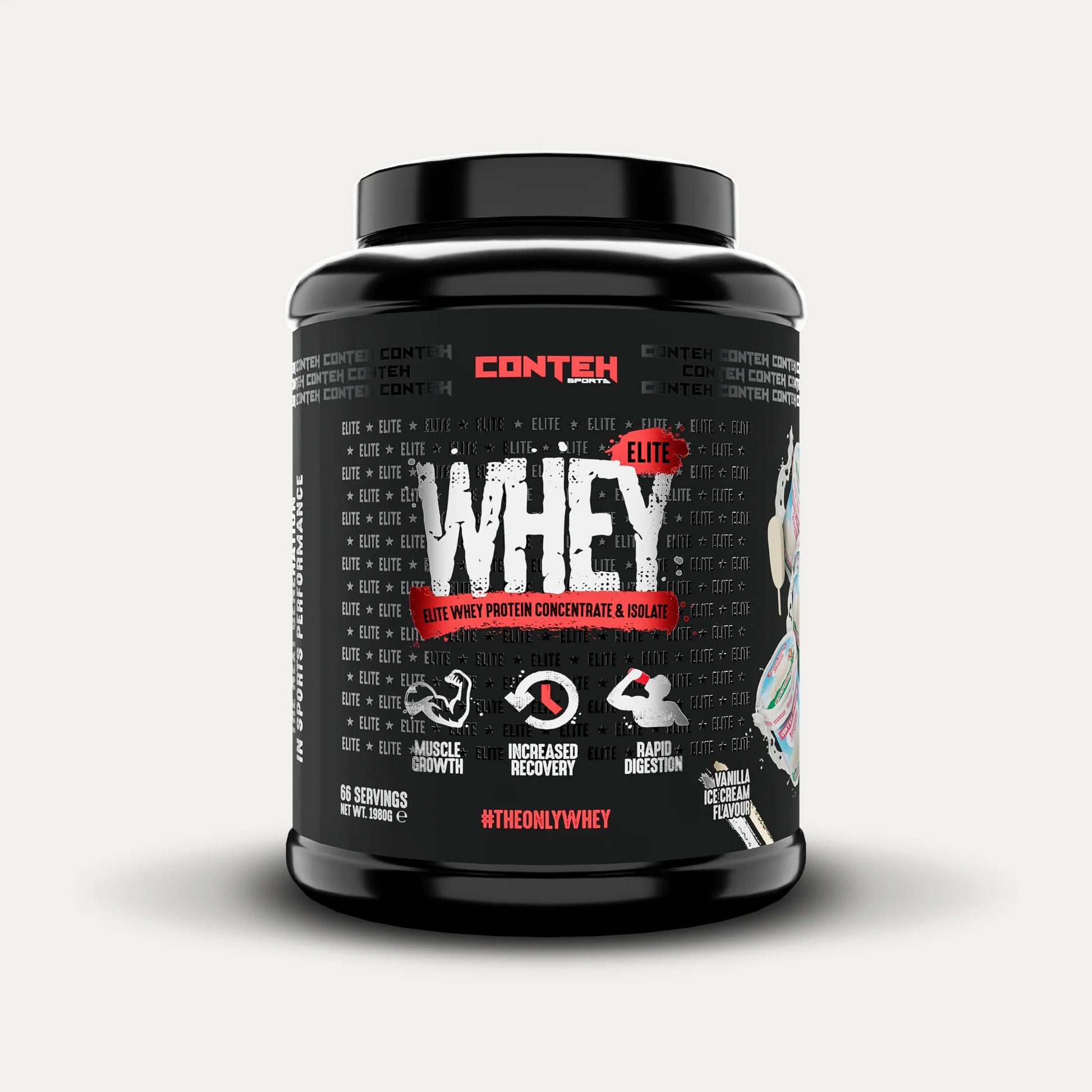 Conteh Sports – WHEY ELITE PROTEIN – 1980g Supp City