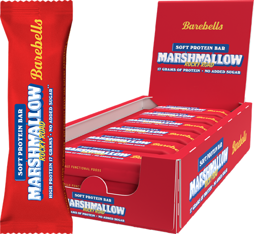 Barebells - Soft Protein Bar - Rocky Road Marshmallow - 12x55g