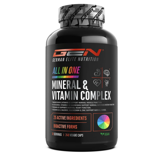 GEN - All in one - Mineral & Vitamin Complex - 240 caps Supp City