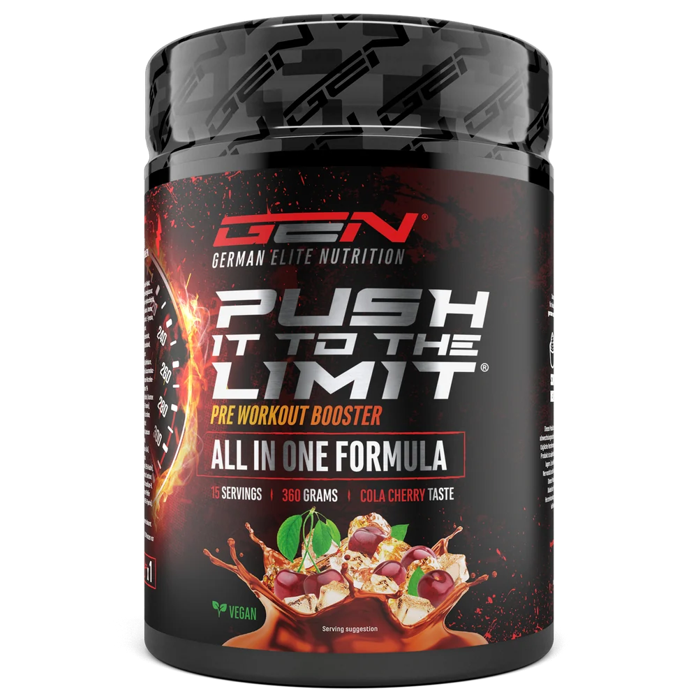 GEN - Pre Workout - Push it to the Limit - 380g Supp City