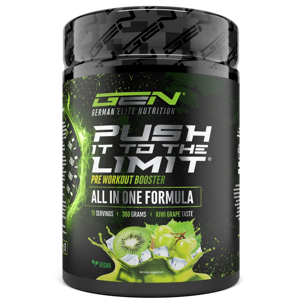 GEN - Pre Workout - Push it to the Limit - 380g Supp City