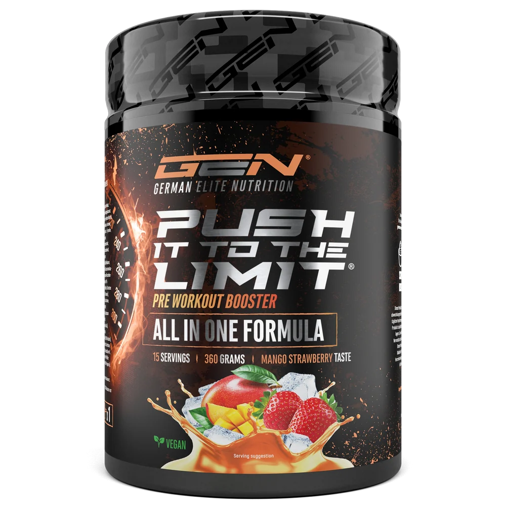 GEN - Pre Workout - Push it to the Limit - 380g Supp City