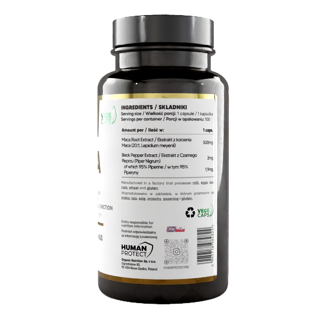 Human Protect – Maca – 100 Kapseln