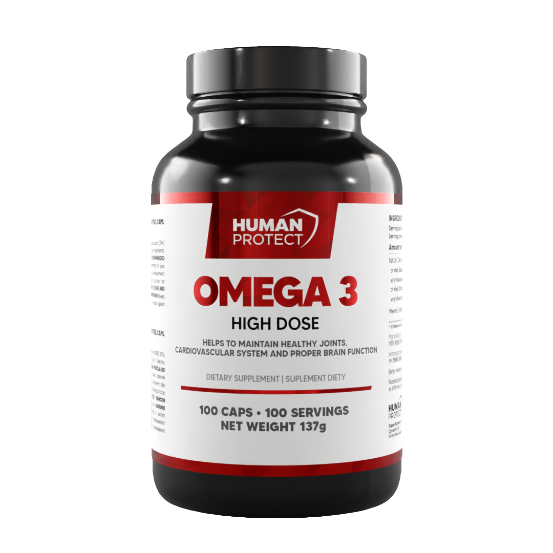 Human Protect - Omega 3 high dose 100 caps Supp City