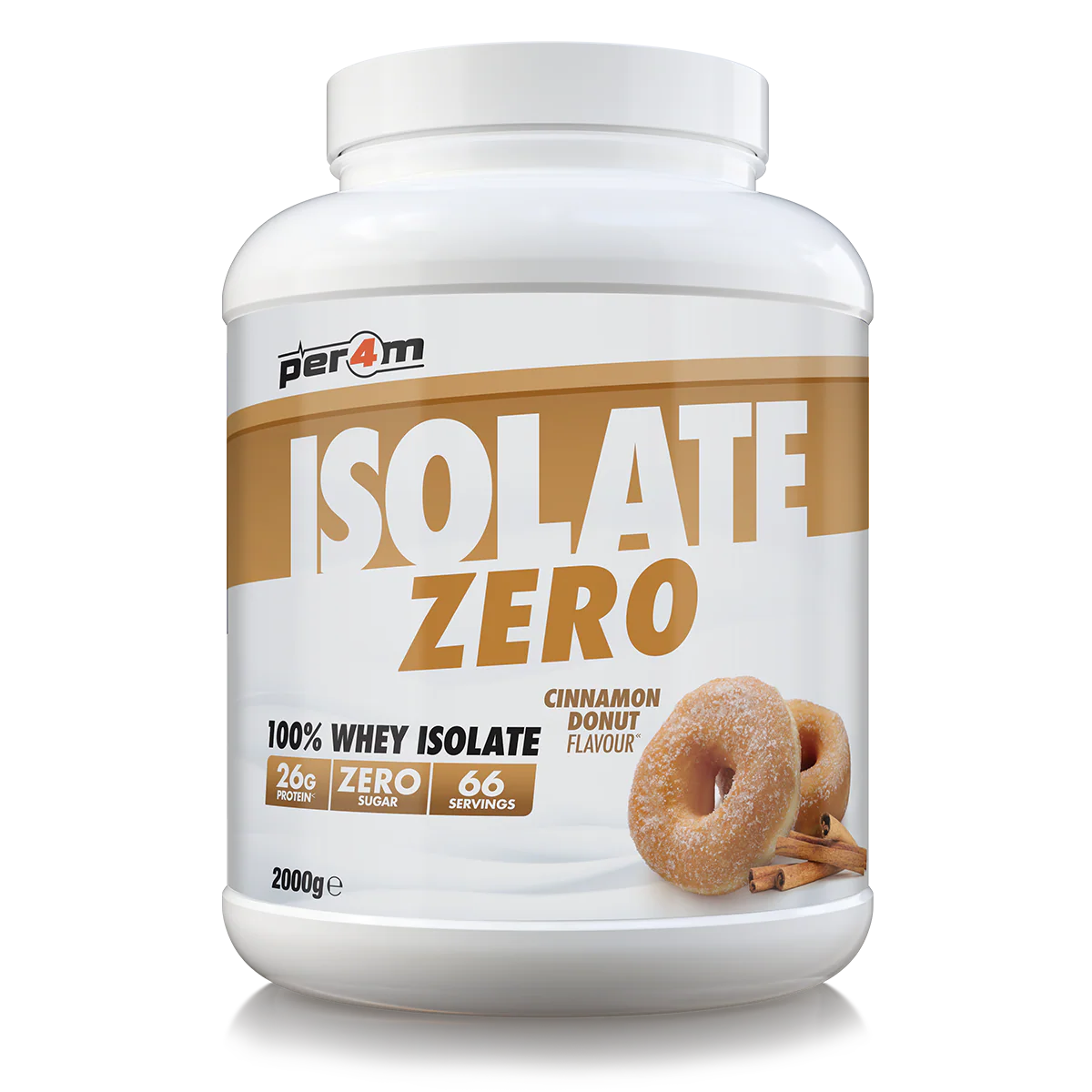PER4M - Isolate Zero - 100% Whey Isolate - 2000G Supp City