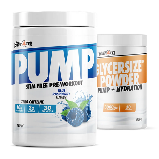 Per4m - Pump Stim Free Pre Workout met Glycersize Supp City