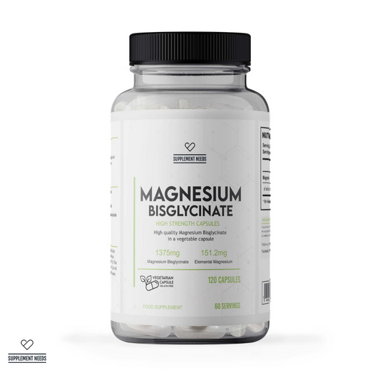 Supplement Needs - Magnesium Bisglycinaat - 120 caps