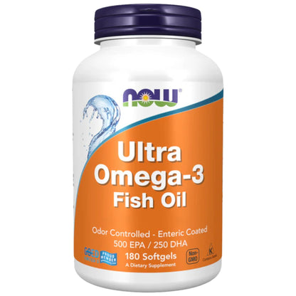 NOW Foods Ultra Omega-3 180 fish softgels