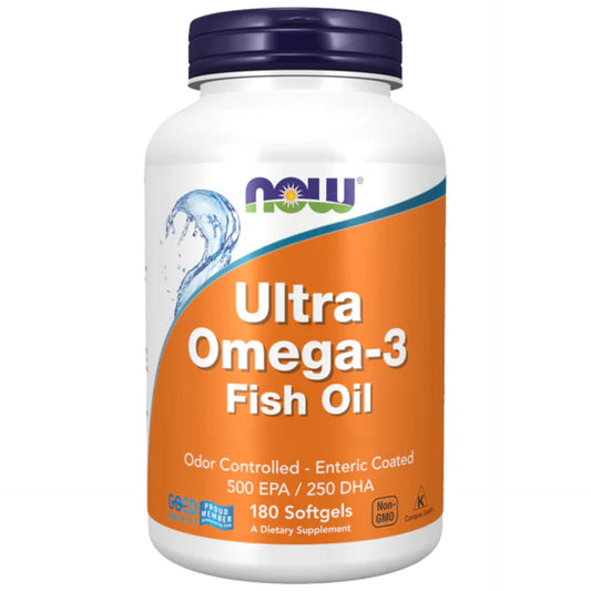NOW foods - ultra omega 3 - 180 caps Supp City