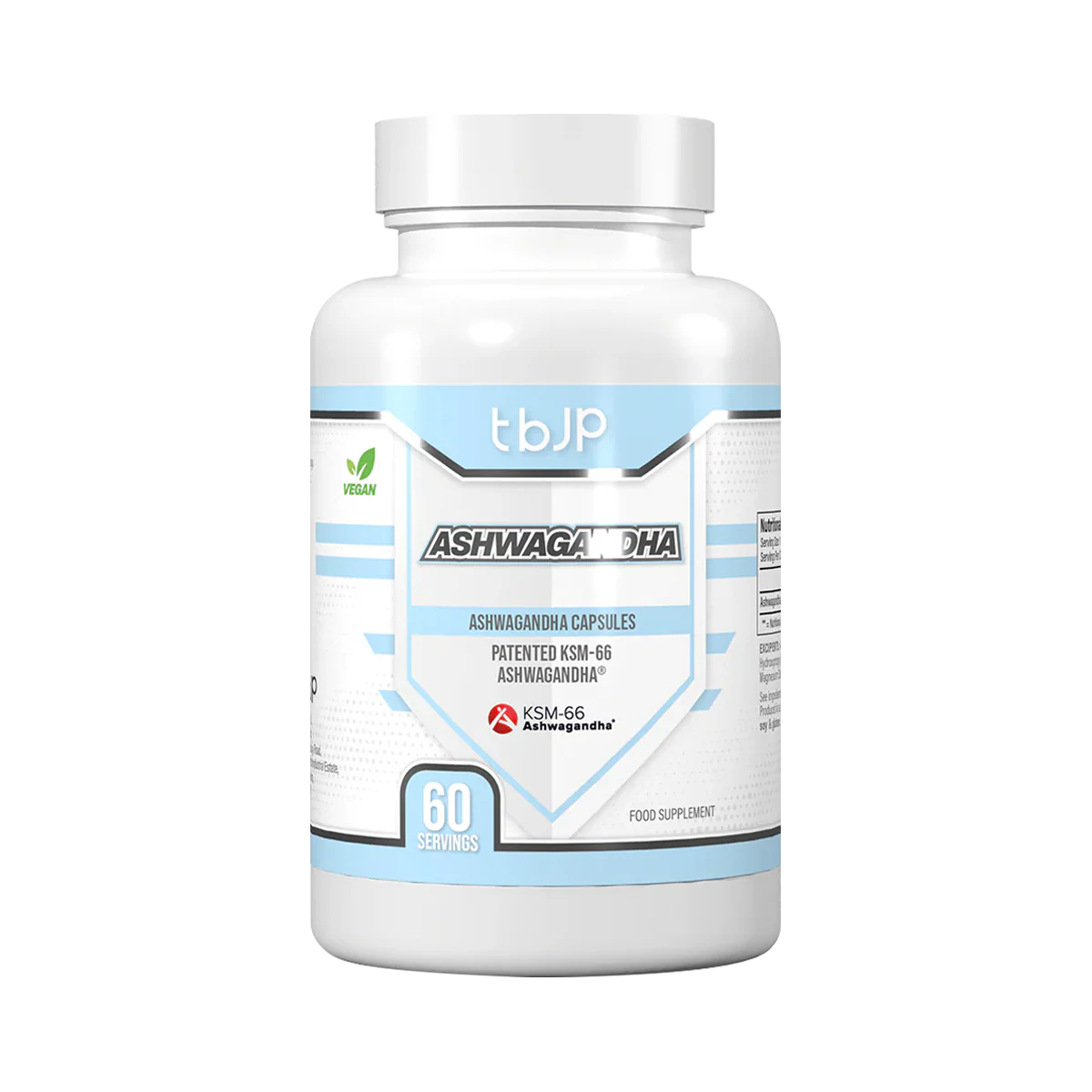 Trained by JP Nutrition – Ashwagandha - 60 caps Supp City